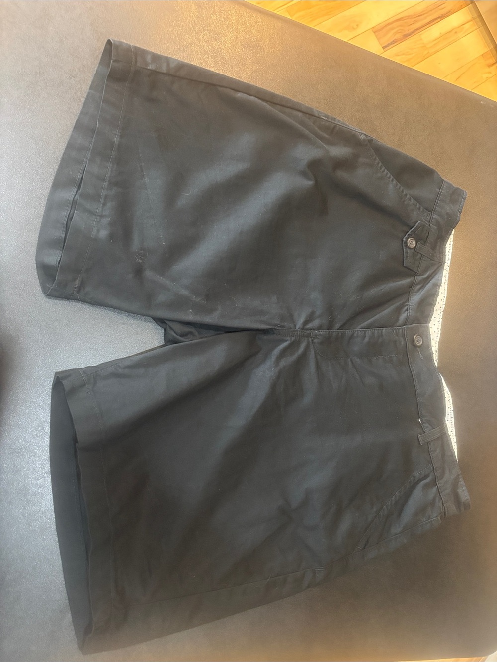 Riders by Lee Black Women's Flat Front Shorts